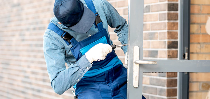 Pivot Storefront Door Locks Installation in Newport Beach, California