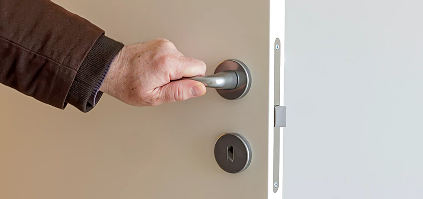 Restroom Locks Privacy Bolt Installation in Newport Beach, California